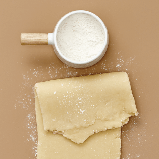 La pâte brisée feuilletée